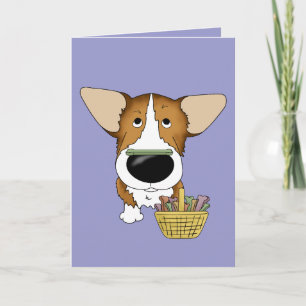 Sable Corgi, Påsk Bone Hunt, vem? Helgkort