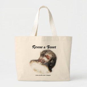 Sable Ferret Bild Jumbo Tygkasse