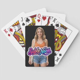 Sable Noon Beauty Pose #1 Casinokort