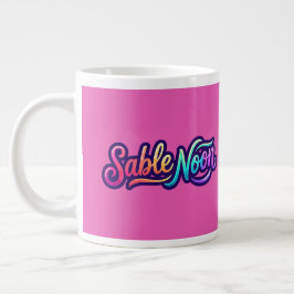 Sable Noon - Grundläggande Logo Jumbo Mugg