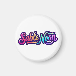 Sable Noon - Grundläggande Logo Magnet
