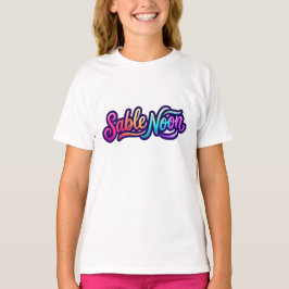 Sable Noon - Grundläggande Logo T Shirt