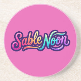 Sable Noon - Grundläggande Logo Underlägg