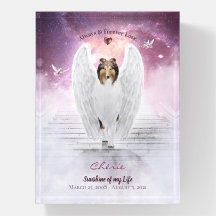Sable Rough Collie Angel Hund Heaven - Pet Memoria