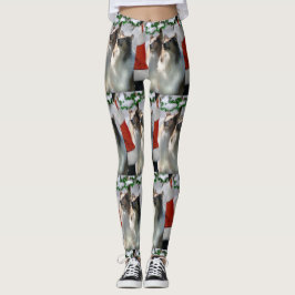 Sable Rough Collie-jul Leggings
