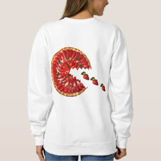 sablé tårta med jordgubbar t shirt