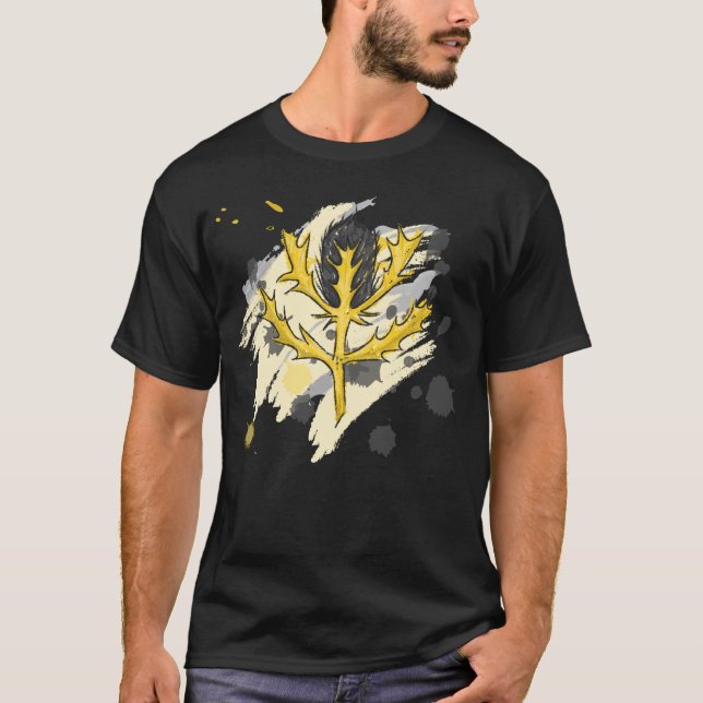 Sable Thistle of Ansteorra T Shirt (Framsida)
