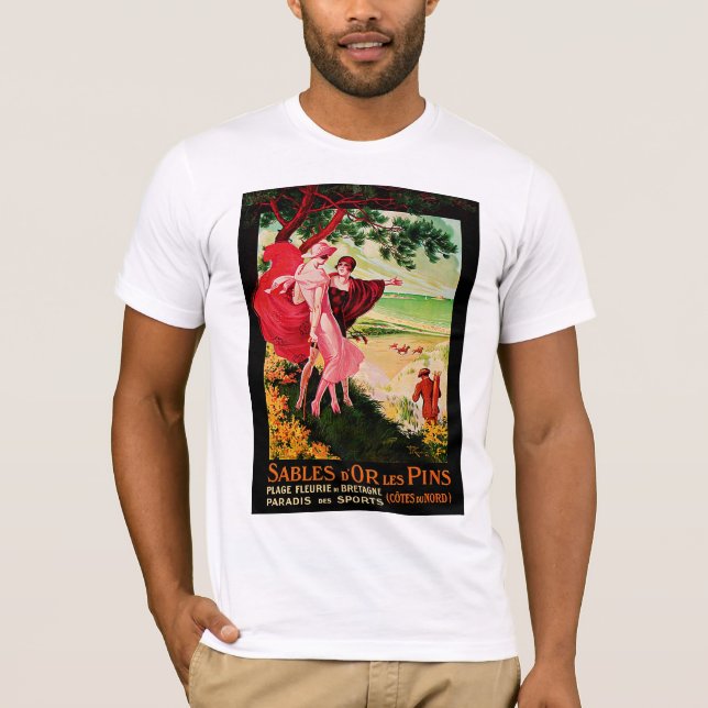 Sables d'Or les Stift Tee Shirt (Framsida)