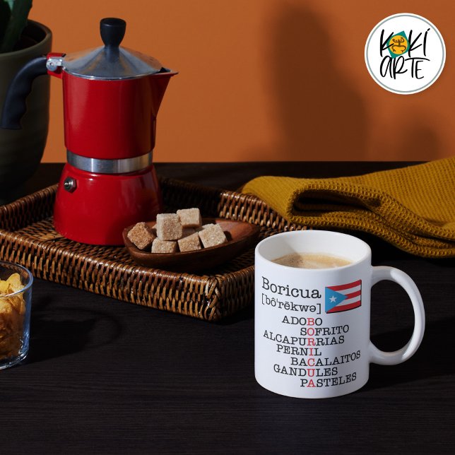 Sabor Boricua Kaffemugg (Skapare uppladdad)