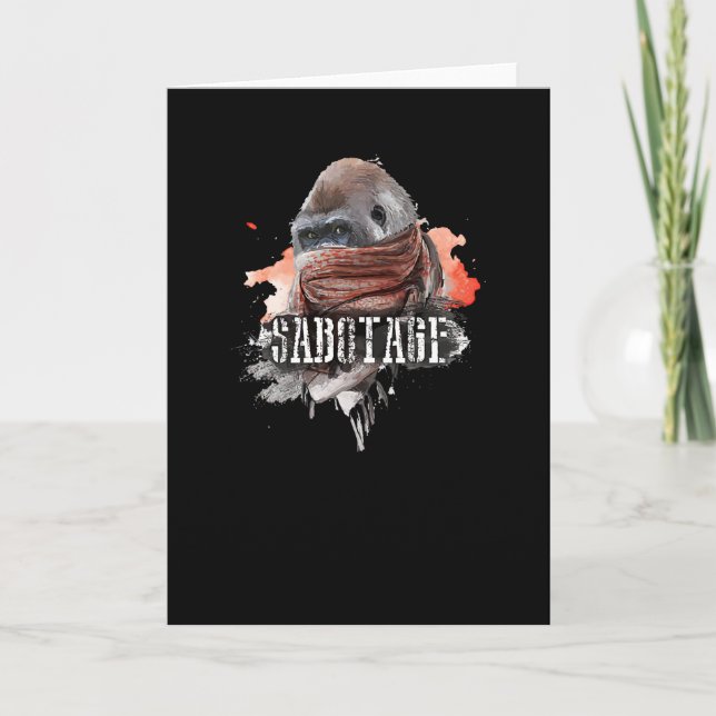 Sabotage Kort (Framsida)
