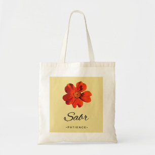 Sabr Islamic Digital Print Tote Bag Tygkasse