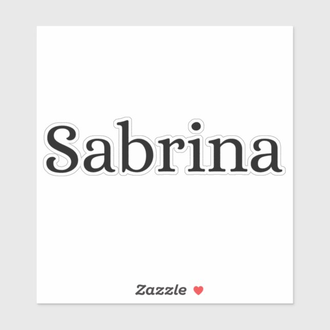 Sabrina Klistermärken (Ark)