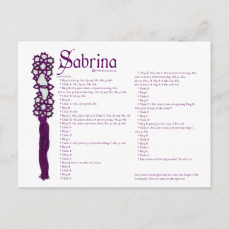 Sabrina Postcard Vykort