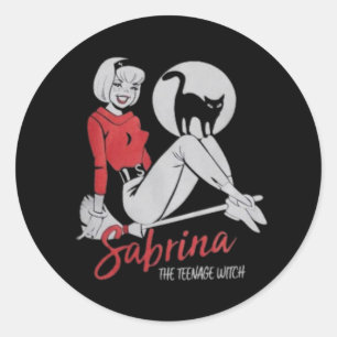 Sabrina the Teenage Witch T-Shirt Runt Klistermärke