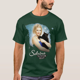 Sabrina tonårshäxa Ring mig pojke retro T Shirt