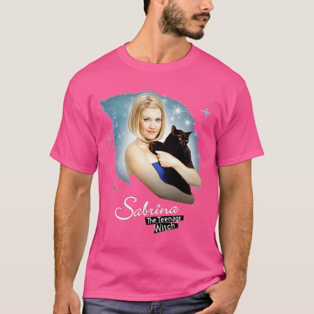 Sabrina tonårshäxa Ring mig vän T Shirt (Framsida)