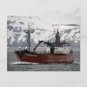 Sabrooke, Crab Boat in Dutch Harbor, Alaska Vykort