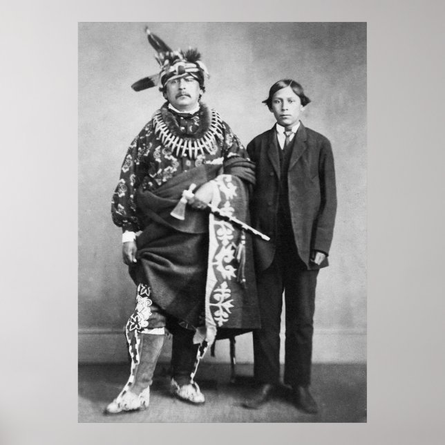 Sac and Fox Nation: 1868 Poster (Framsidan)