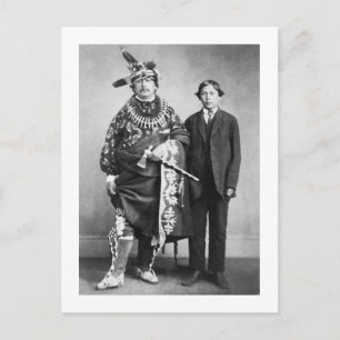 Sac and Fox Nation, 1868 Vykort
