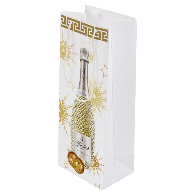 Sac Cadeau Champagne (Framsidan Vinklad)