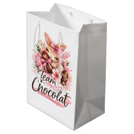 Sac Cadeau Pâques "Team Chocolat"