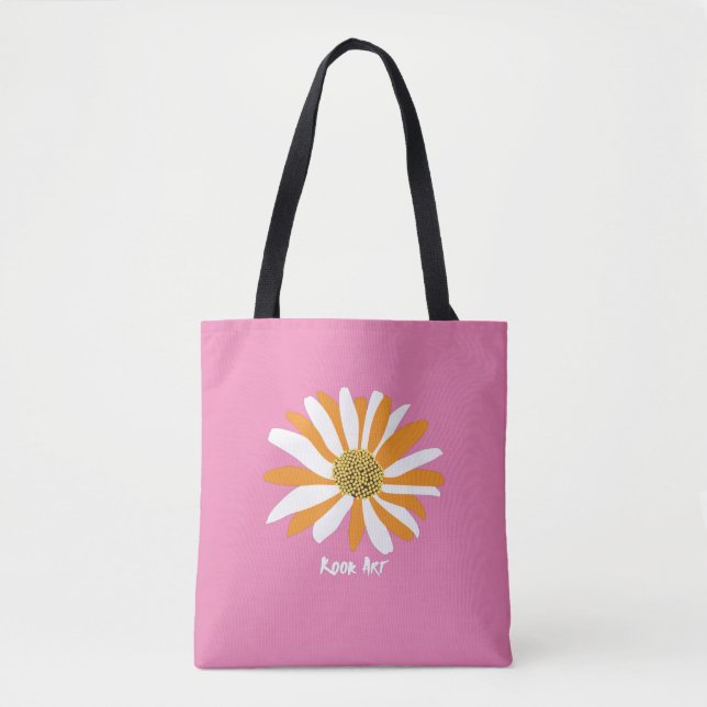 Sac de course fleur de printemps -Tote bags - Tygkasse (Framsida)