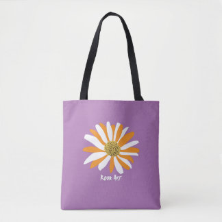 Sac de course fleur de printemps -Tote bags - Tygkasse