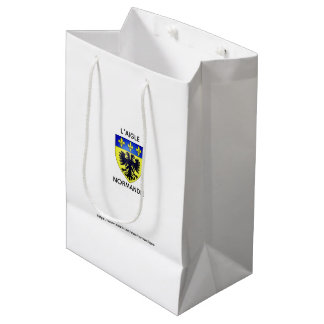 Sac en Papier avec le blason de L'Aigle Normandie