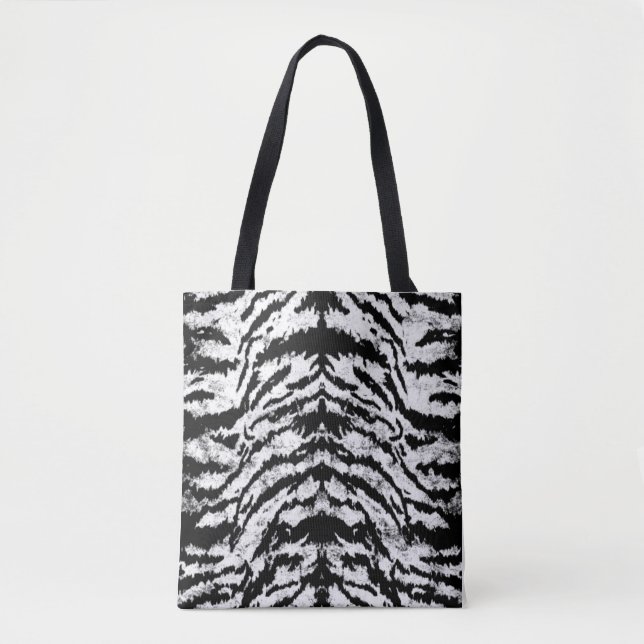 Sac fourre-tout art abstrait tygkasse (Framsida)
