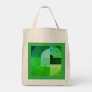 Sac fourre-tout art vert flach tygkasse