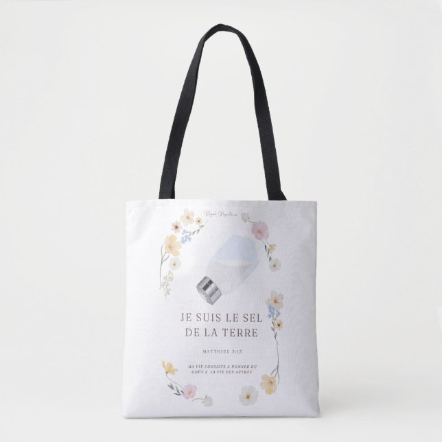 Sac fourre tout chrétien – « Sel de la terre » – Tygkasse (Framsida)