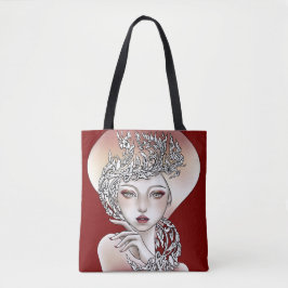 Sac fourre-tout Déesse du feu rouge Tygkasse