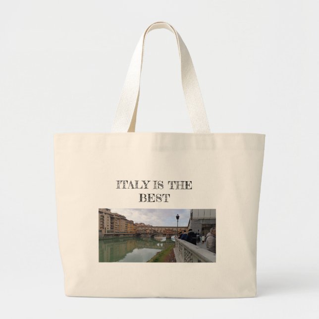 Sac fourre-tout ITALIE Jumbo Tygkasse (Framsidan)