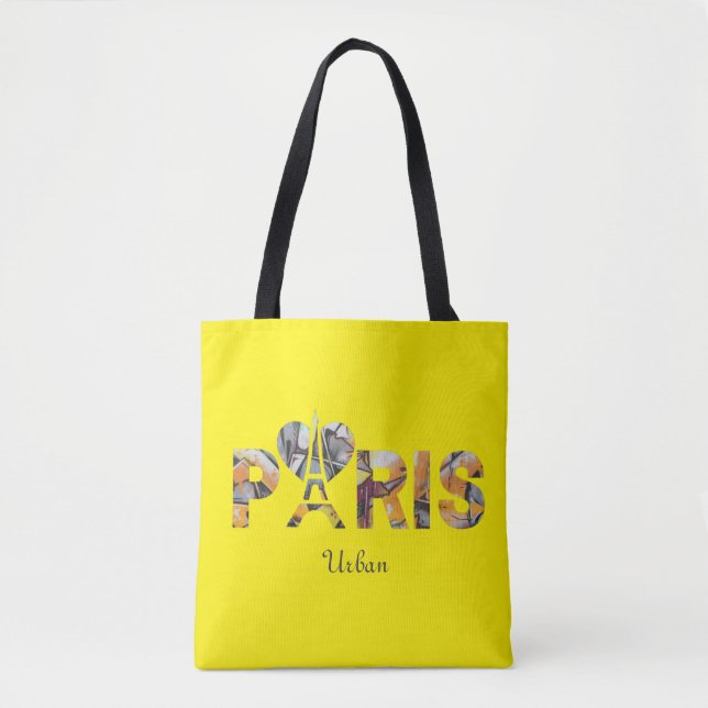 Sac fourre-tout - J'aime Paris - Street Art Urban Tygkasse (Framsida)