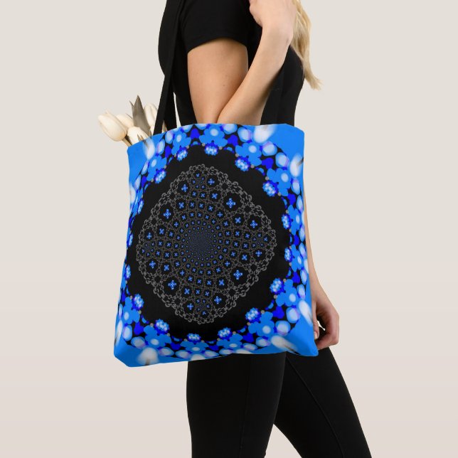 Sac fourre-tout Jimette Design Mandala Tygkasse (Närbild)
