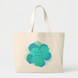 Sac Fourre-tout Jumbo Popflower Lagon Tygkasse