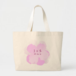Sac Fourre-tout Jumbo Popflower rose poudré 2 Jumbo Tygkasse