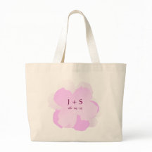 Sac Fourre-tout Jumbo Popflower rose poudré 2