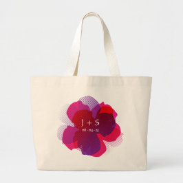 Sac Fourre-tout Jumbo Popflower Violet/rose Tygkasse