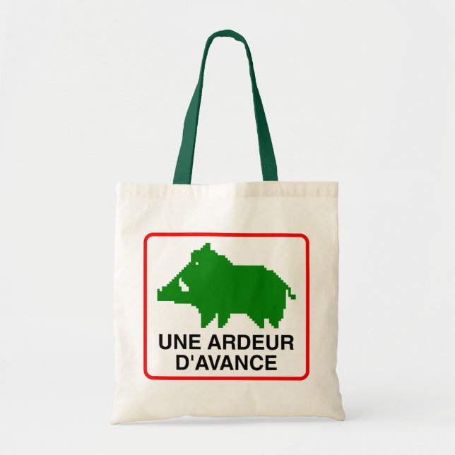 Sac fourre tout - UNE ARDEUR D'AVANCE Tygkasse (Framsidan)