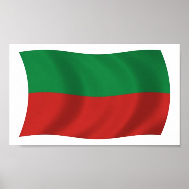Sac & Fox Nation (Iowa) Flagga Affisch Print (Framsidan)