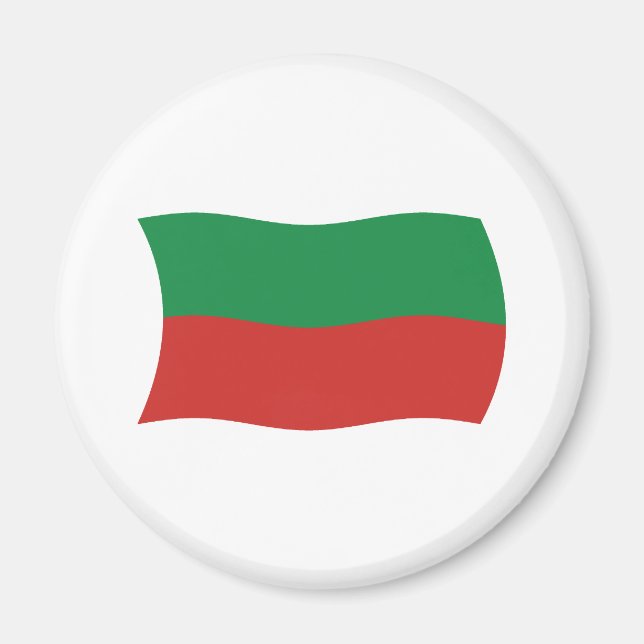 Sac & Fox Nation (Iowa) Flagga Magnet (Framsidan)