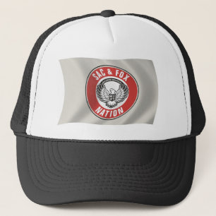Sac & Fox Nation (Oklahoma) Flagg Hatt Truckerkeps