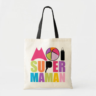 Sac Moi Super Maman - Logo Couleurs Douces Tygkasse