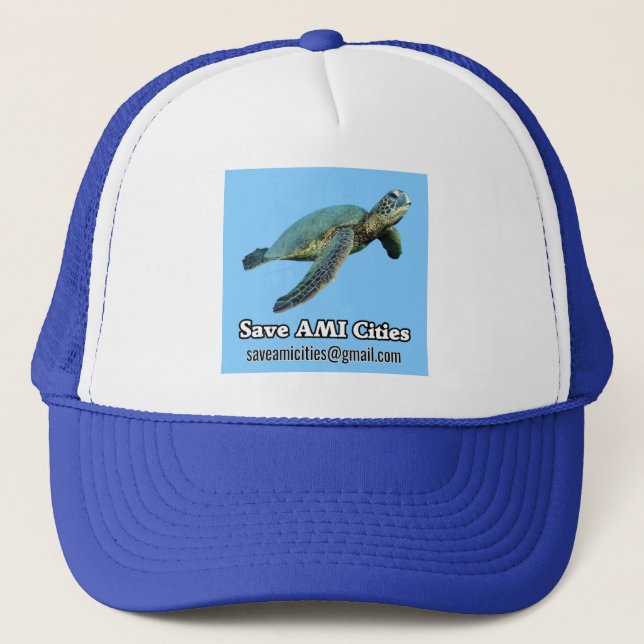 SAC Realistic Turtle Logotyp Hat Keps (Framsida)