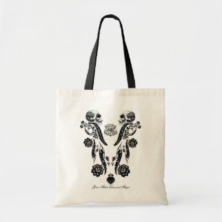 sac tete de mort baroque Jean-Marie Boissino... Tygkasse