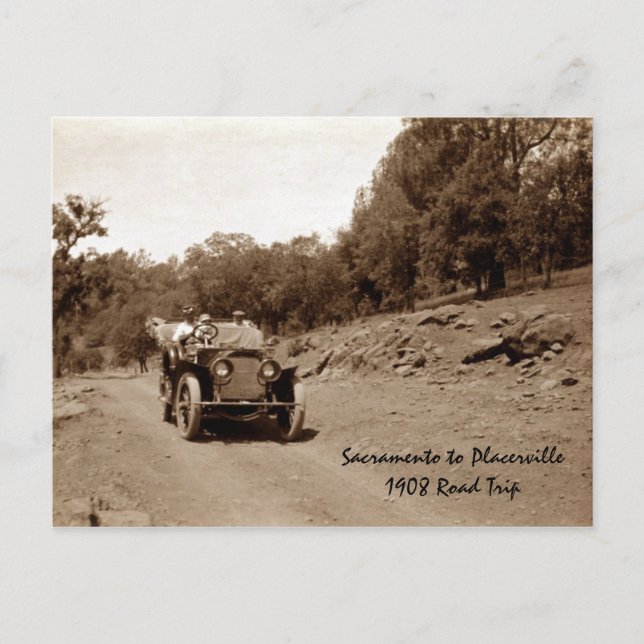 Sac till Placerville Vykort (Framsida)