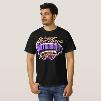 Sac Town Sacramento Typography T Shirt