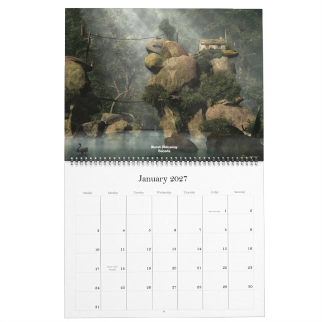 Sacada 2007 kalender (Jan 2027)