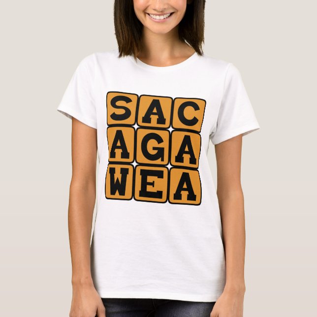 Sacagawea indian t shirt (Framsida)